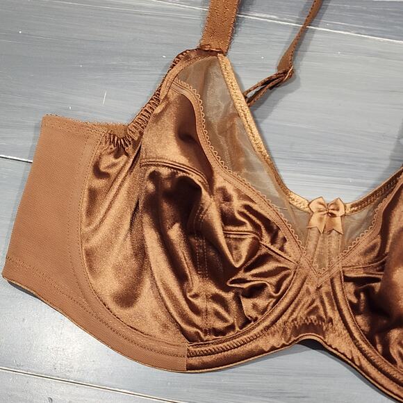 Goddess Keira Underwire Bra Full Coverage‎ 40DD Cinnamon - Picture 3 of 10